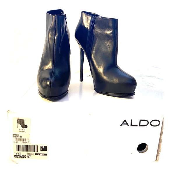 Aldo Shoes - Aldo Black Desano Shoe Bootie